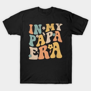 Retro Groovy In My Papa Era Father's Day T-Shirt